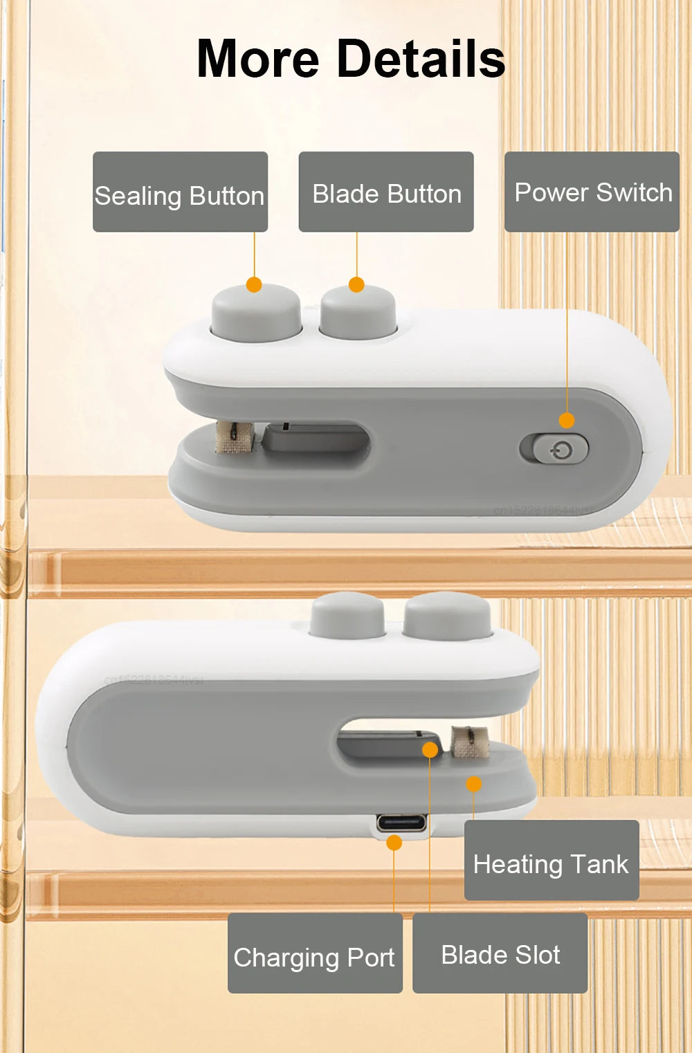 Mini Rechargeable Snack Sealer