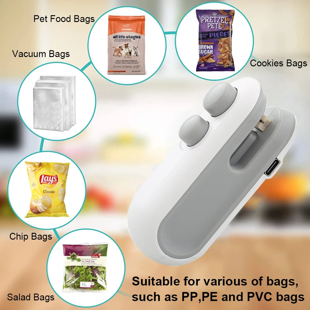 Mini Rechargeable Snack Sealer